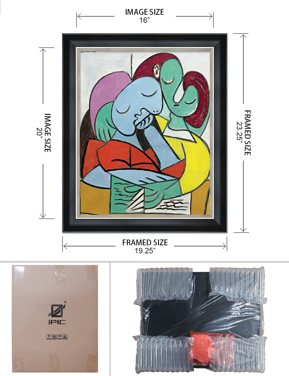 IPIC - Two Girls Reading by Pablo Picasso Art Giclee Prints on